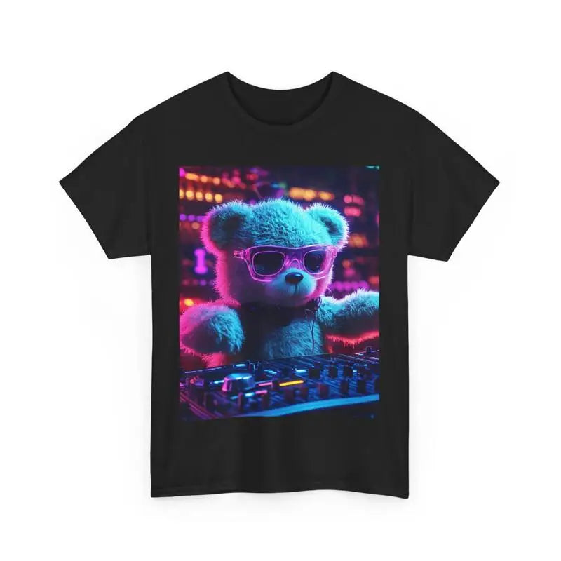 DJ TEDDY BEAR TSHIRT GIFT MEN WOMEN SHIRT TEE MUSIC PARTY FESTIVAL EDC EDM RAVE