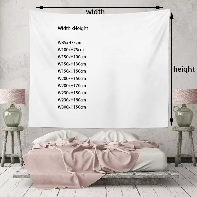 Glittering Green Haired Goddess Fluorescent Tapestry Shine BrightUV tapestry wall hanging bedroom home party decoration