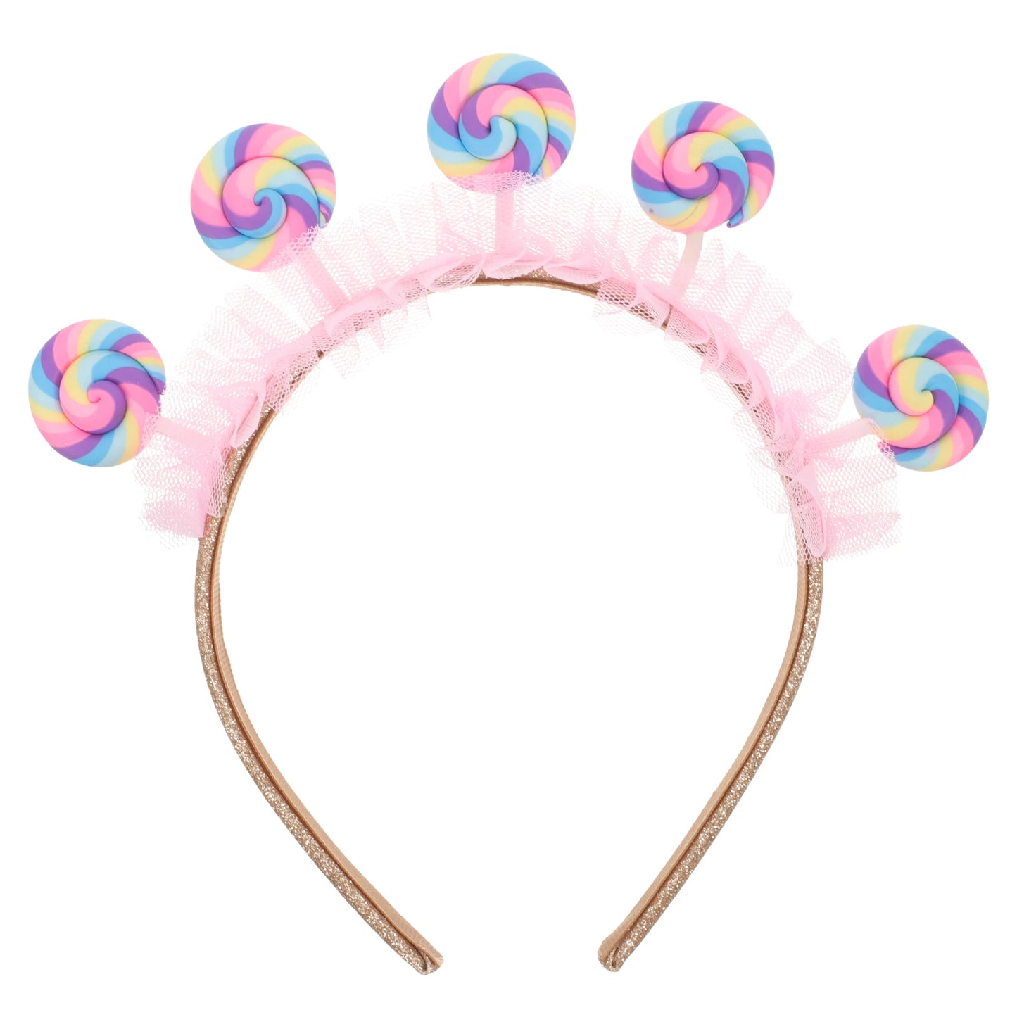 Candy Headband Kids cartoon Lollipop Headband pink cute Hair Hoops Fashion Toddler Hair Band gifts Girls Sweet Hair Accessories