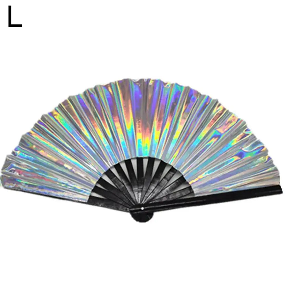 Large Rave Folding Hand Clacking Fan Foldable Big Chinese Tai Chi Kung Fu Popping Fans For Line Dancing Fan 