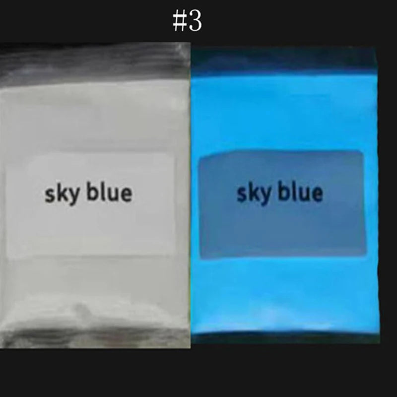 10g/Bag Halloween Ultra-Bright Nail Luminous Sequins Blue/Green/Glow Nail Powder 4-Cols Face/Body/Eye shadow Party Glitter Flake