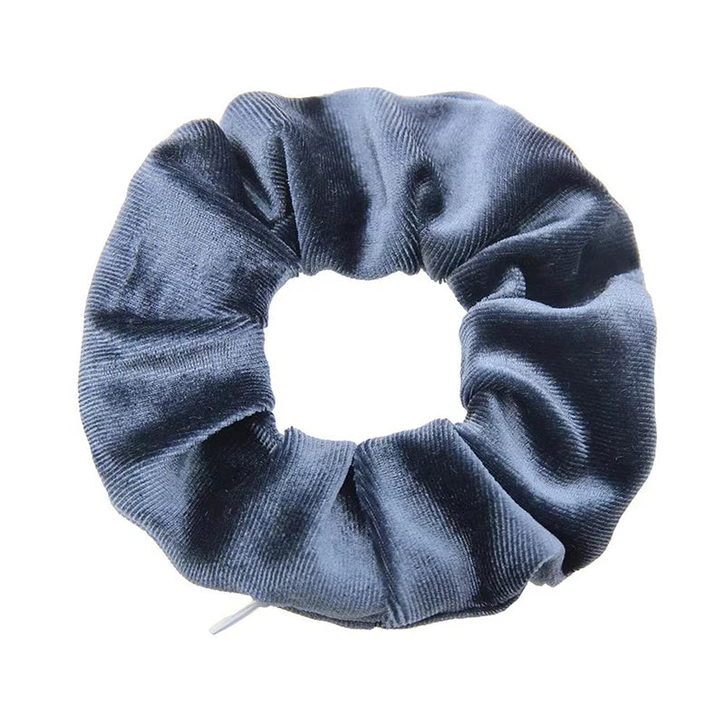 1PC Portable Hidden Safe Sight Secret Hair Tie Storage Case Hair Scrunchie With Zipper Hide Key Cash Jewelry Hair Accessories