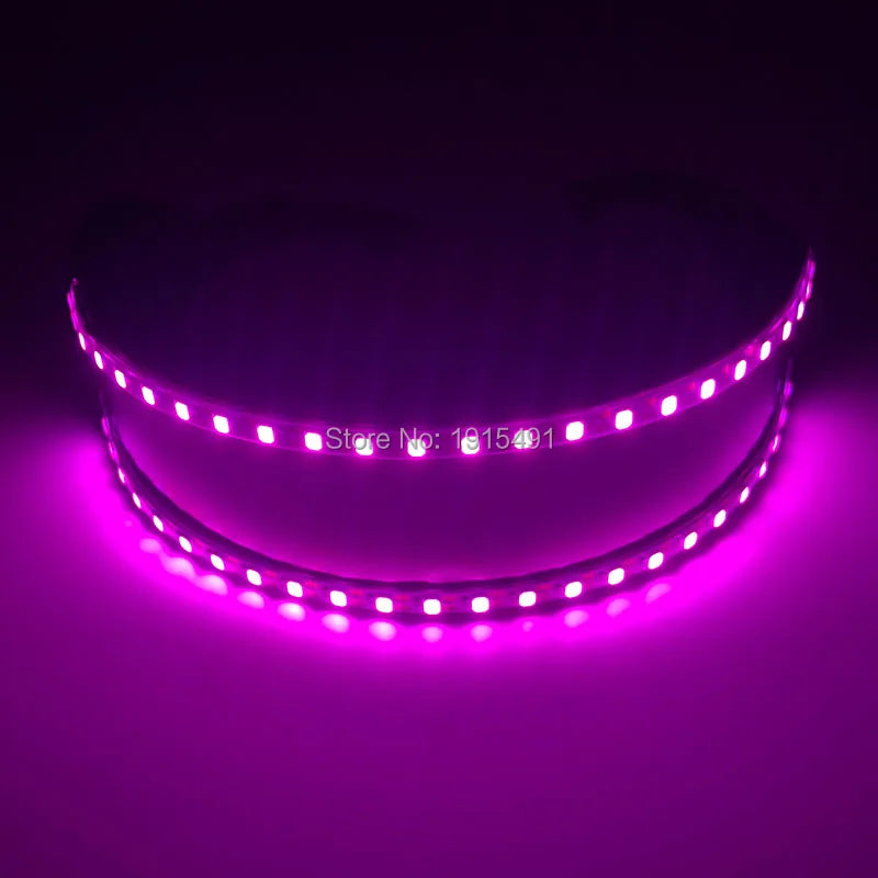 LED glow Cap gloves and LED sunglasses with Flashing function glow props good for Nightclub, ball show, bar show
