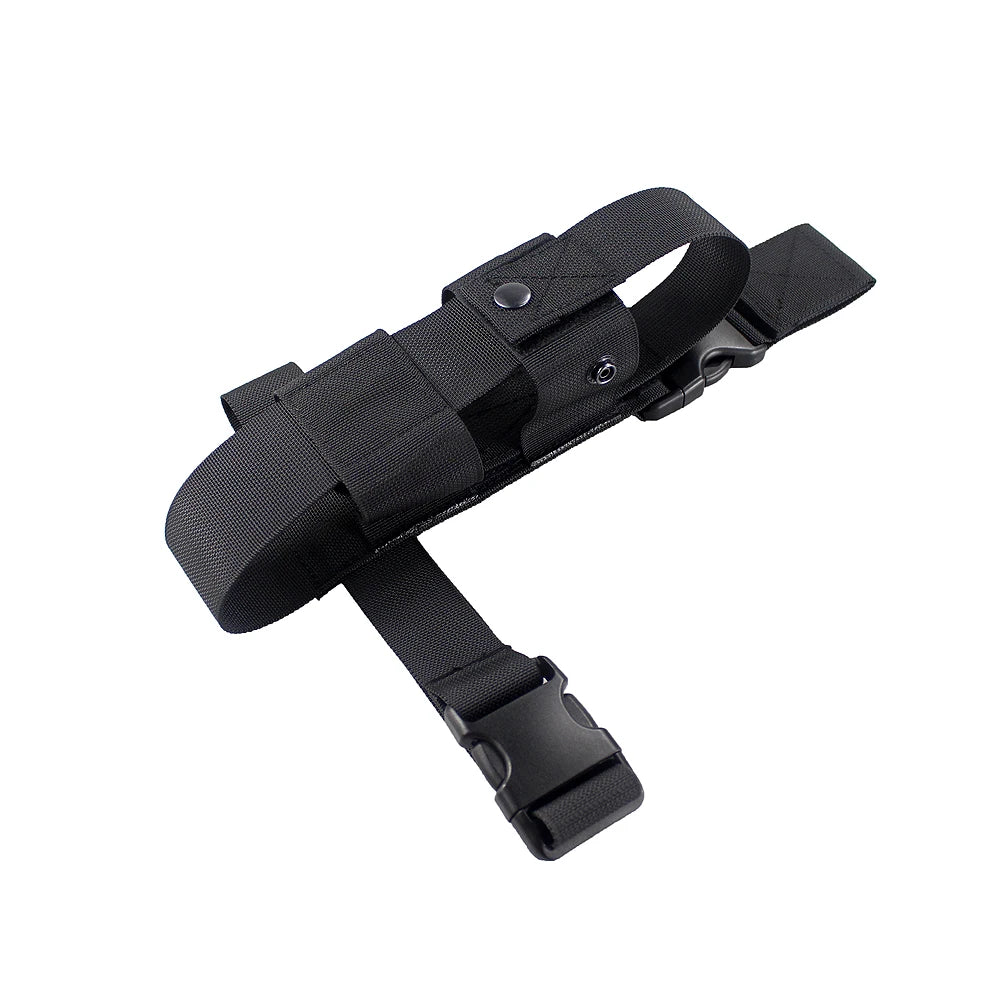 Tactical Drop Leg Pepper Spray Holder Fits MK9 Water Bottle Holster Adjustable Thigh Water Sleeve Bag Bottle Holder Open Top