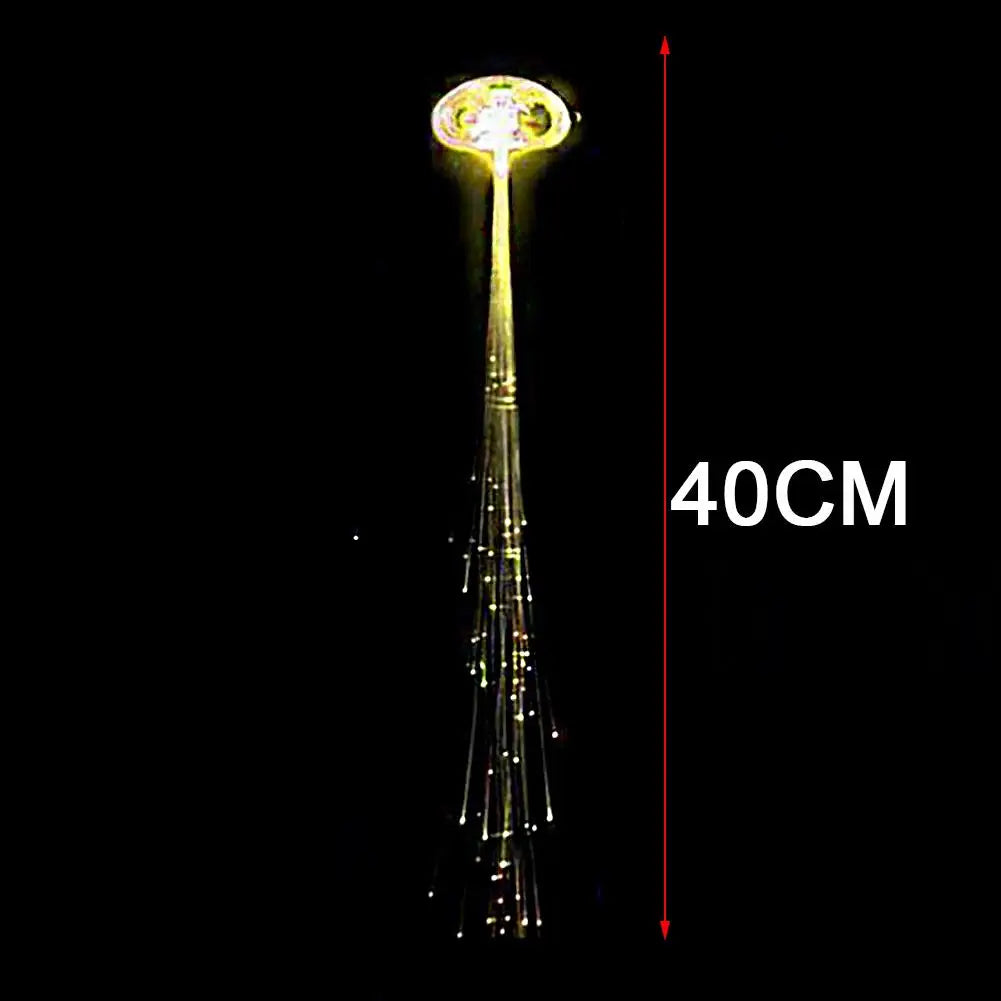 1PC Glowing Flash Wigs Hair Braided Clip Hairpin LED Luminous Hair Clips Women Hair Decoration Hairpin Hair Accessories