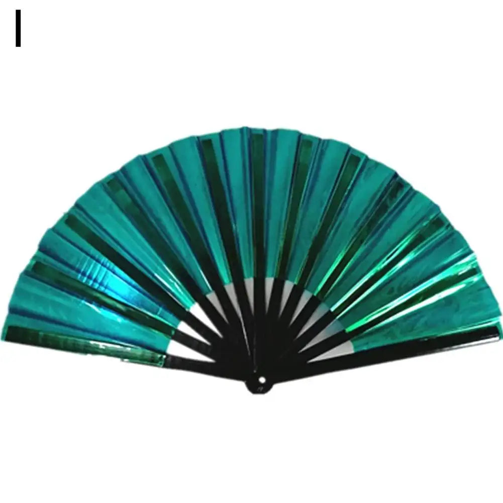 Large Rave Folding Hand Clacking Fan Foldable Big Chinese Tai Chi Kung Fu Popping Fans For Line Dancing Fan 