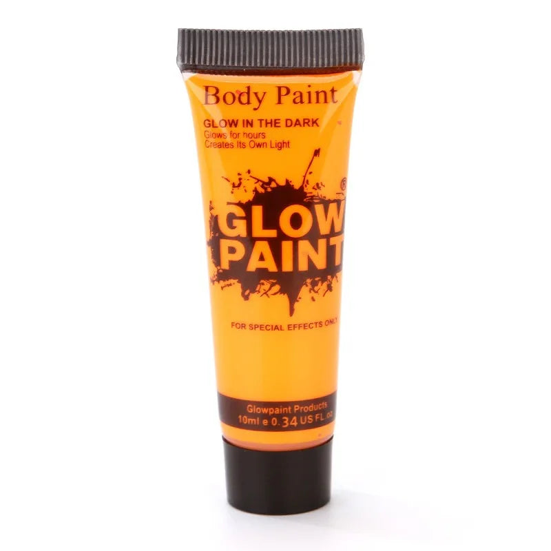 Neon Glow Lipstick Blacklight Lipstick Face Body Paint Glow in the Dark UV Reactive Clubbing Makeup Black light Party Supplies