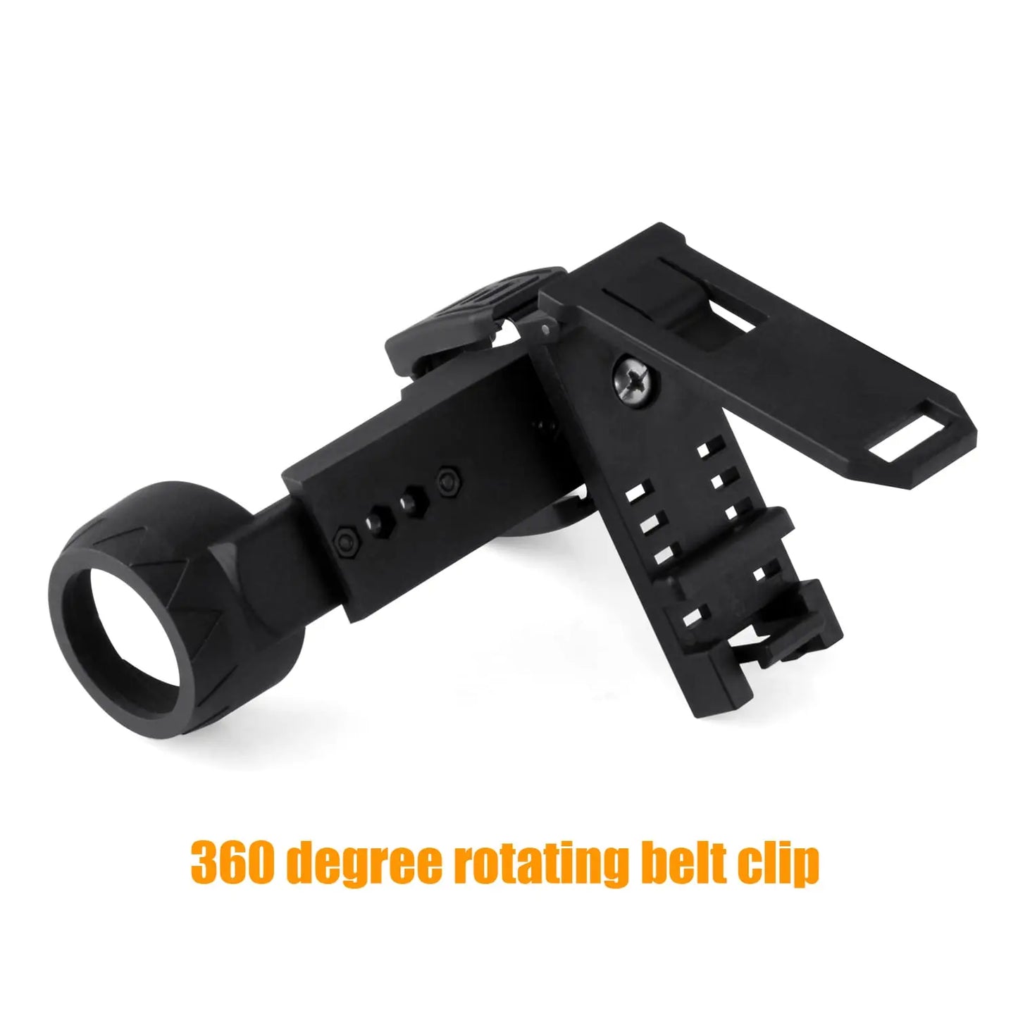 Tactical Pepper Spray Holster Polymer Duty OC Spray Holder 360 Rotating Quick Draw Pepper Pouch for MK4 Pepper Spray