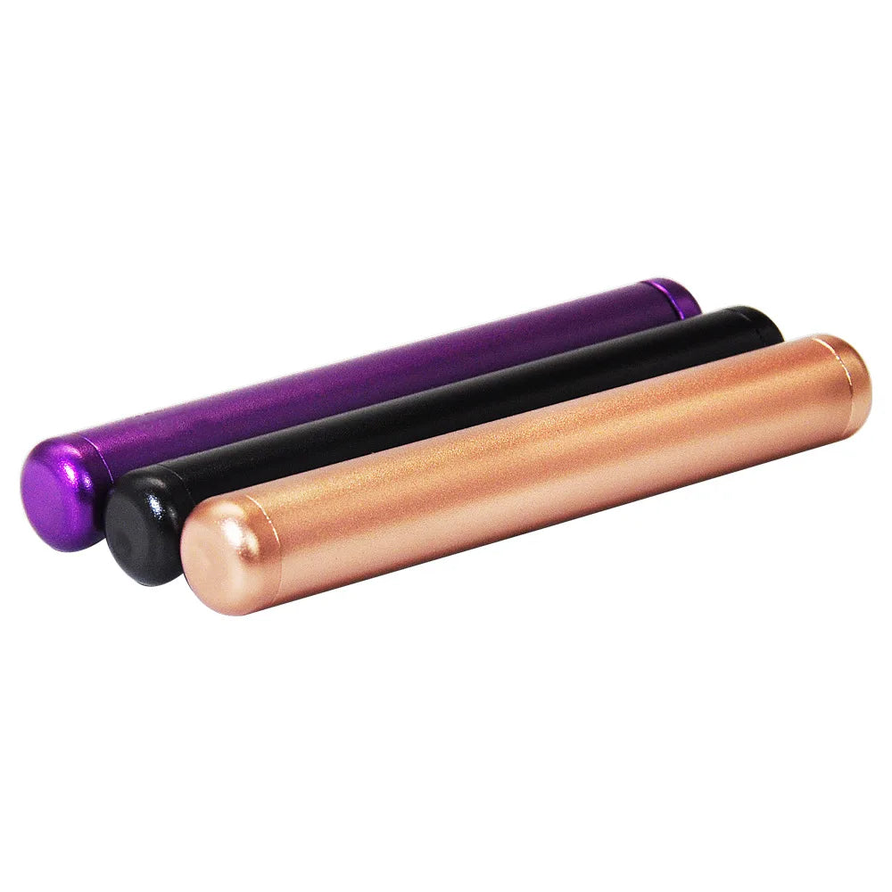 110MM Aluminum Airtight Container Pre-roll Travel Storage Tube Cone Holder Smell Odor Proof Waterproof Smoking Accessories