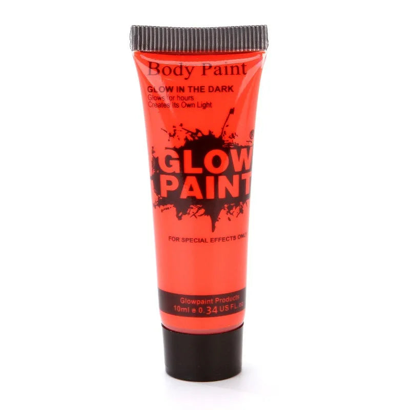 Neon Glow Lipstick Blacklight Lipstick Face Body Paint Glow in the Dark UV Reactive Clubbing Makeup Black light Party Supplies