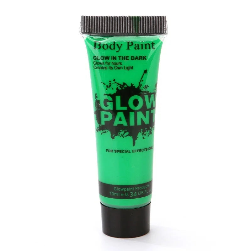 Neon Glow Lipstick Blacklight Lipstick Face Body Paint Glow in the Dark UV Reactive Clubbing Makeup Black light Party Supplies