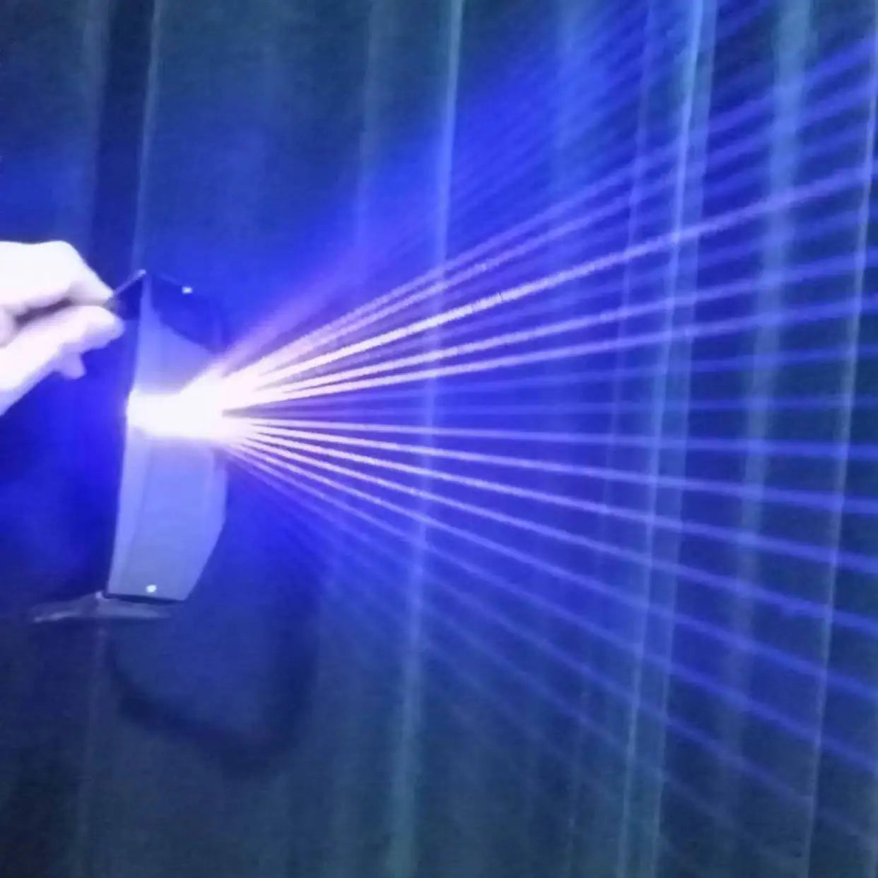 RGB laser 40 light beam stage laser glasses Red Green Blue Bar nightclub DJ performing glow-in-the-dark glasses atmosphere props