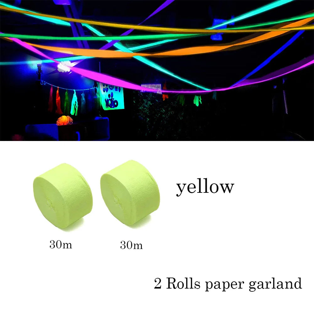 Neon Glow Lipstick Blacklight Lipstick Face Body Paint Glow in the Dark UV Reactive Clubbing Makeup Black light Party Supplies