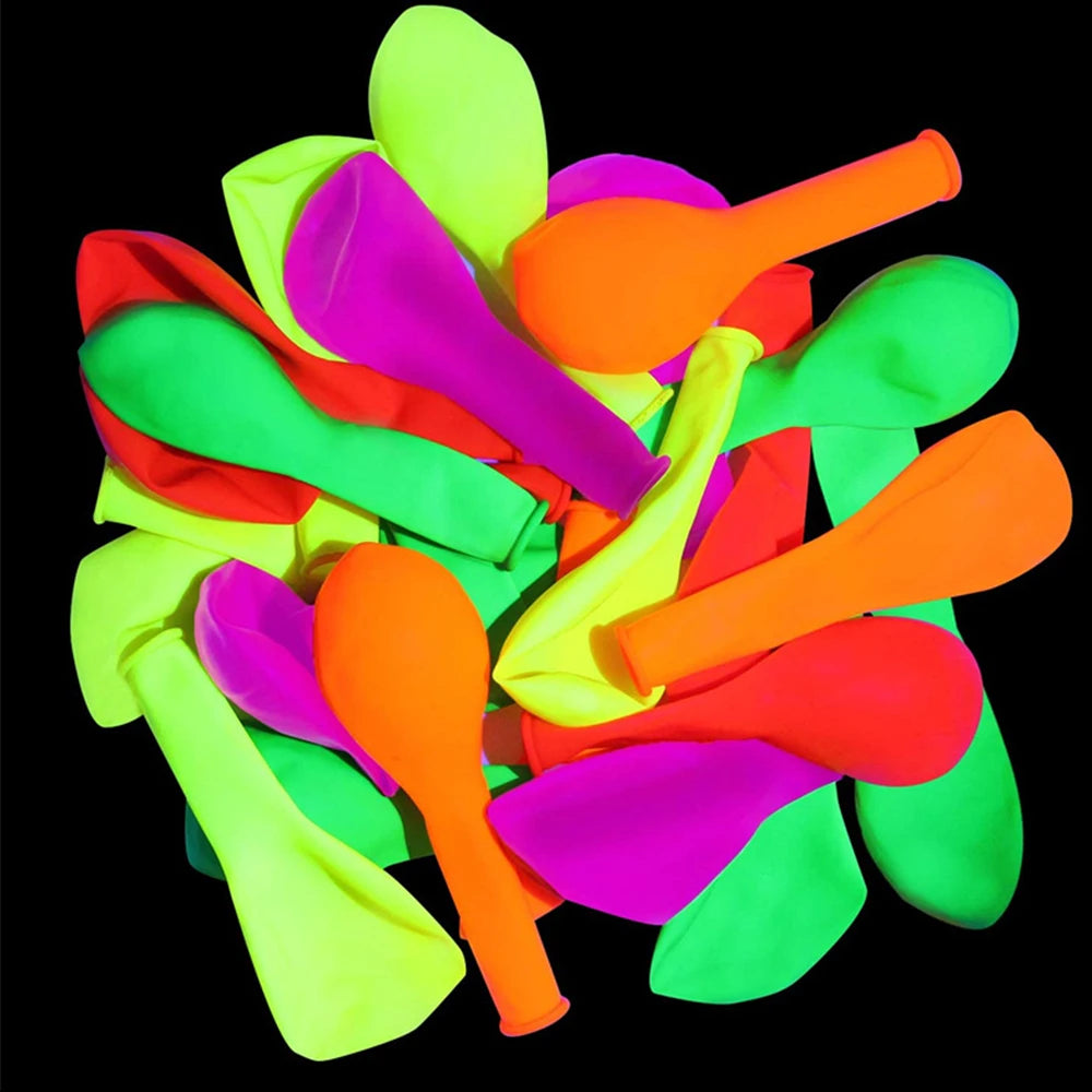 Neon Glow Lipstick Blacklight Lipstick Face Body Paint Glow in the Dark UV Reactive Clubbing Makeup Black light Party Supplies