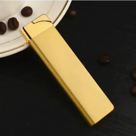 Mini Ultra-thin Inflatable Lighter Metal Cute Windproof Jet Green Flame Portable Lighter ,Survival Lighter,lighters for Smokers