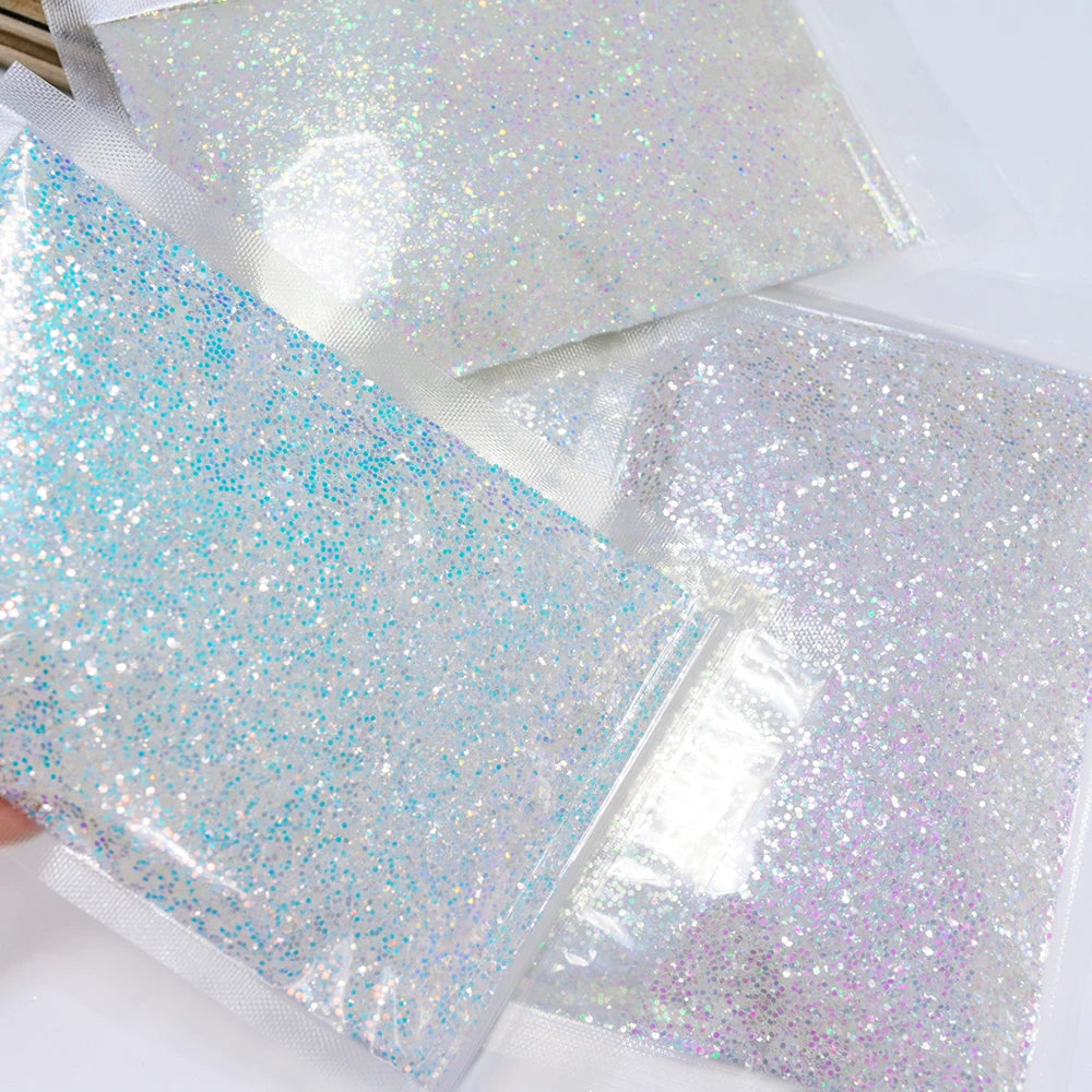 10g/Bag Halloween Ultra-Bright Nail Luminous Sequins Blue/Green/Glow Nail Powder 4-Cols Face/Body/Eye shadow Party Glitter Flake
