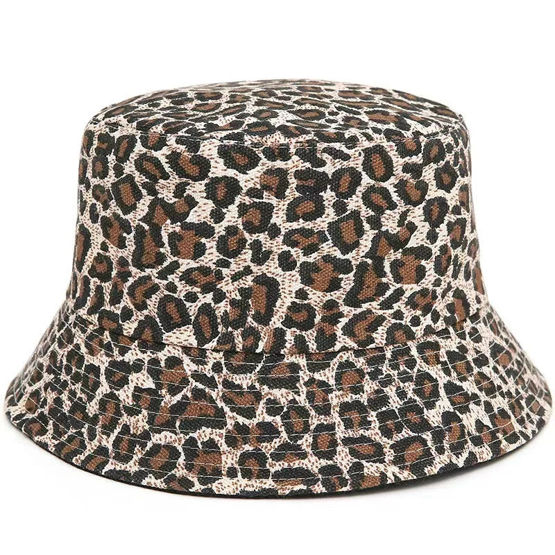 Graffiti bucket hat double-sided wearing retro sunshade sunscreen hat men and women outdoor versatile hip-hop printed pot hat
