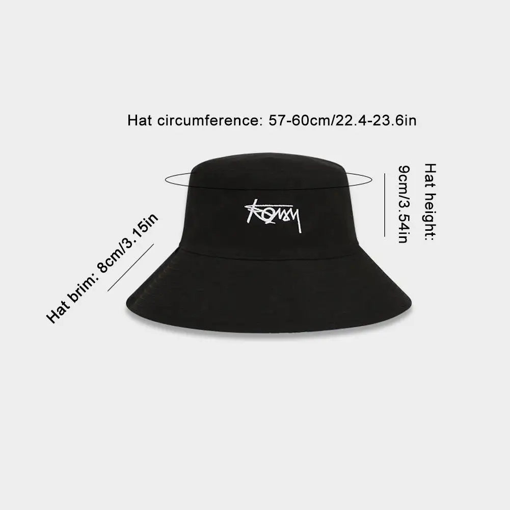 Reversible Hat Big Head Size Autumn Bucket Hat Men Korean Casual Street Panama Hat Hiphop Golf Fisherman Hat Caps for Women