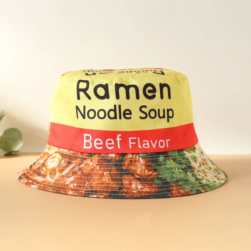Rainbow Love Printed Reversible Bucket Hat European and American Men Fashionable Versatile Basin Hat Outdoor Sunshade Hat Women
