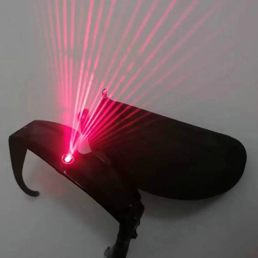ＲＧＢ laser 40 light beam stage laser glasses Red Green Blue Bar nightclub DJ performing glow-in-the-dark glasses atmosphere props