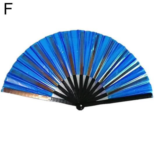 Large Rave Folding Hand Clacking Fan Foldable Big Chinese Tai Chi Kung Fu Popping Fans For Line Dancing Fan ﻿