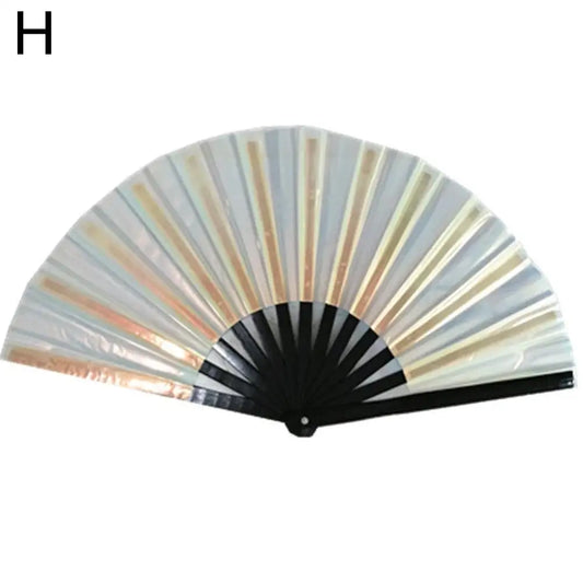 Large Rave Folding Hand Clacking Fan Foldable Big Chinese Tai Chi Kung Fu Popping Fans For Line Dancing Fan ﻿