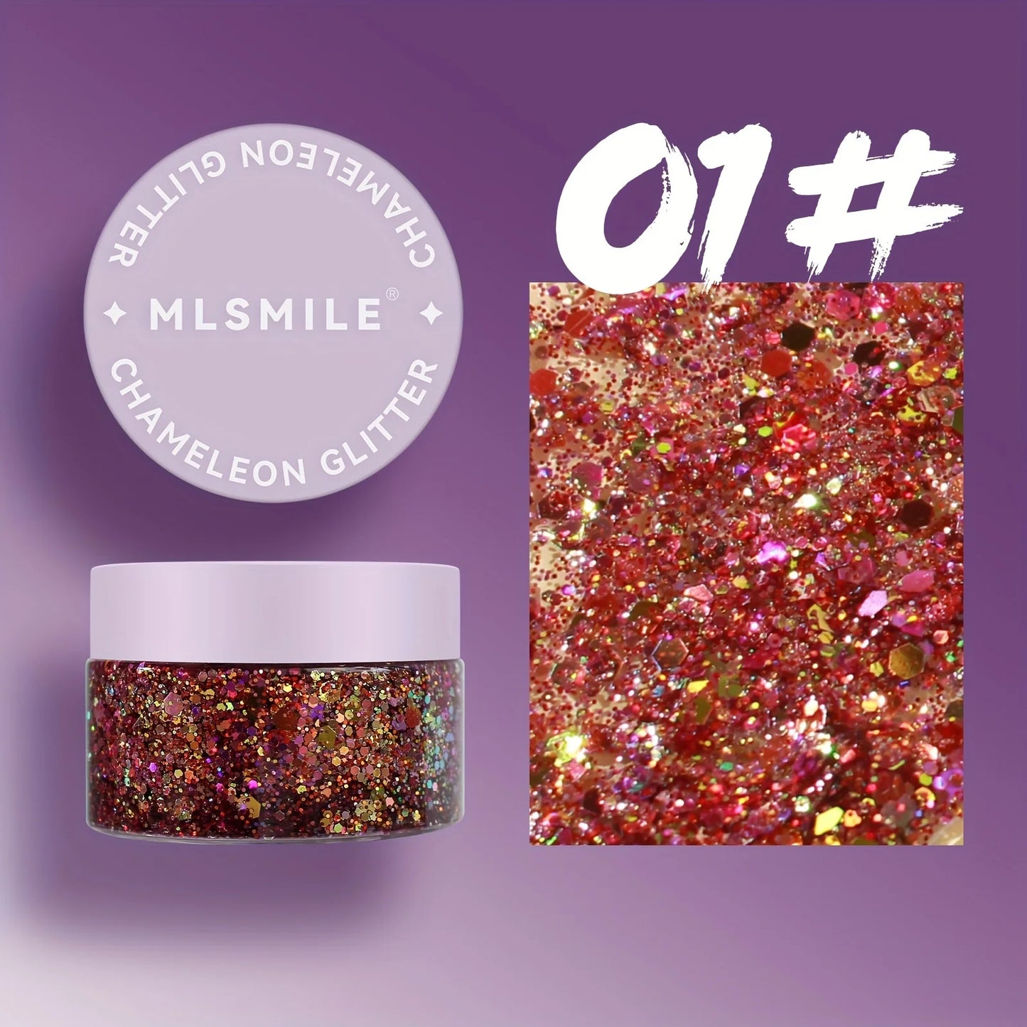 Chameleon Glitter eyeshadow Gel Face body Lip Hair Glitter show stage